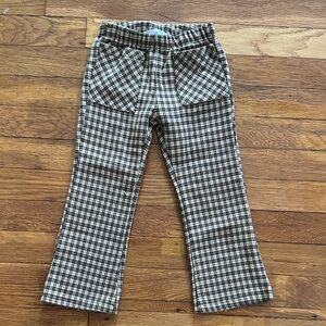 Zara Kids Brown Plaid Casual Bottoms